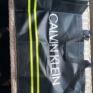 Calvin Klein getaway bag...